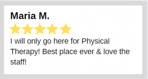 Precision Sports Physical Therapy review - Maria M.