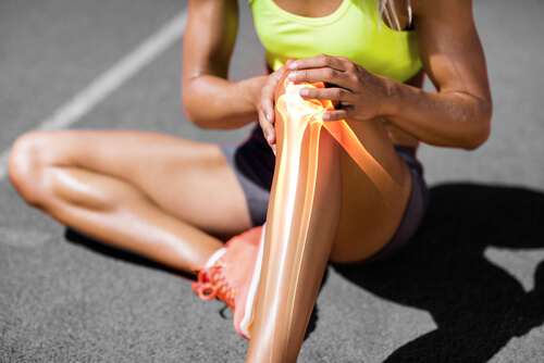 Knees are susceptible to injuries.