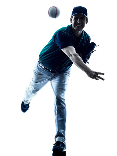 Baseball pitchers will commonly experience pain or injury on the elbow and shoudlers.