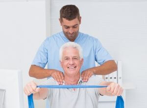 An orthopedic physical therapist uses several methods to help their patients recover. 