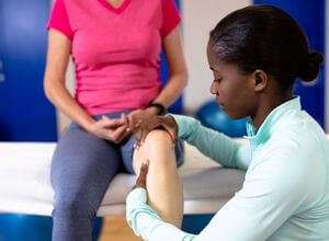 Professional physical therapy can help alleviate pain from injuries. 